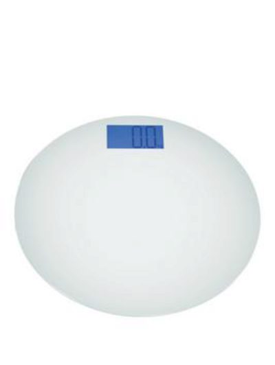 Spirella Bowl Electronic Scales In White Spirella Bowl Electronic Scales In White
